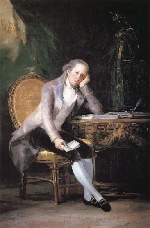 Francisco Goya Gaspar Melchor de Jovellanos Norge oil painting art